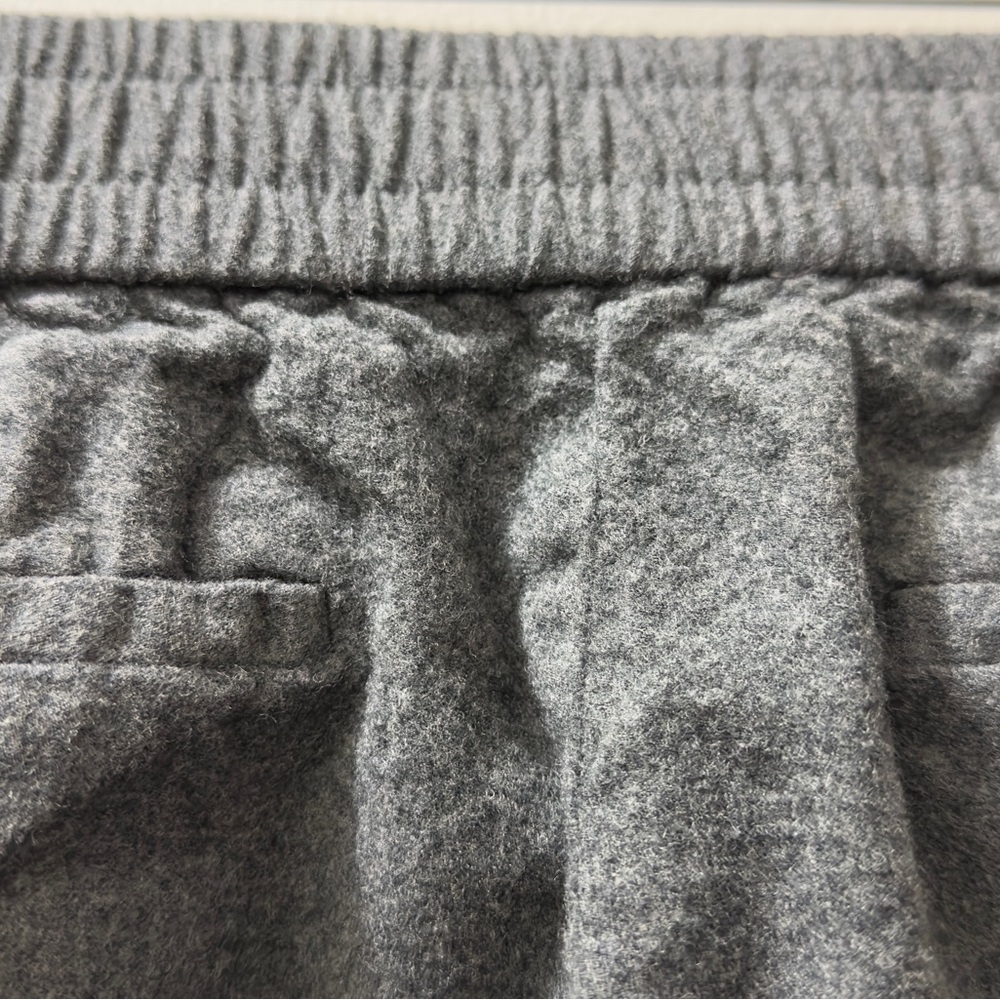 482 Massimo Dutti | EUC Morocco 99% Wool Charcoal Gray Jogger Pants (Size 2) - Picture 9 of 13